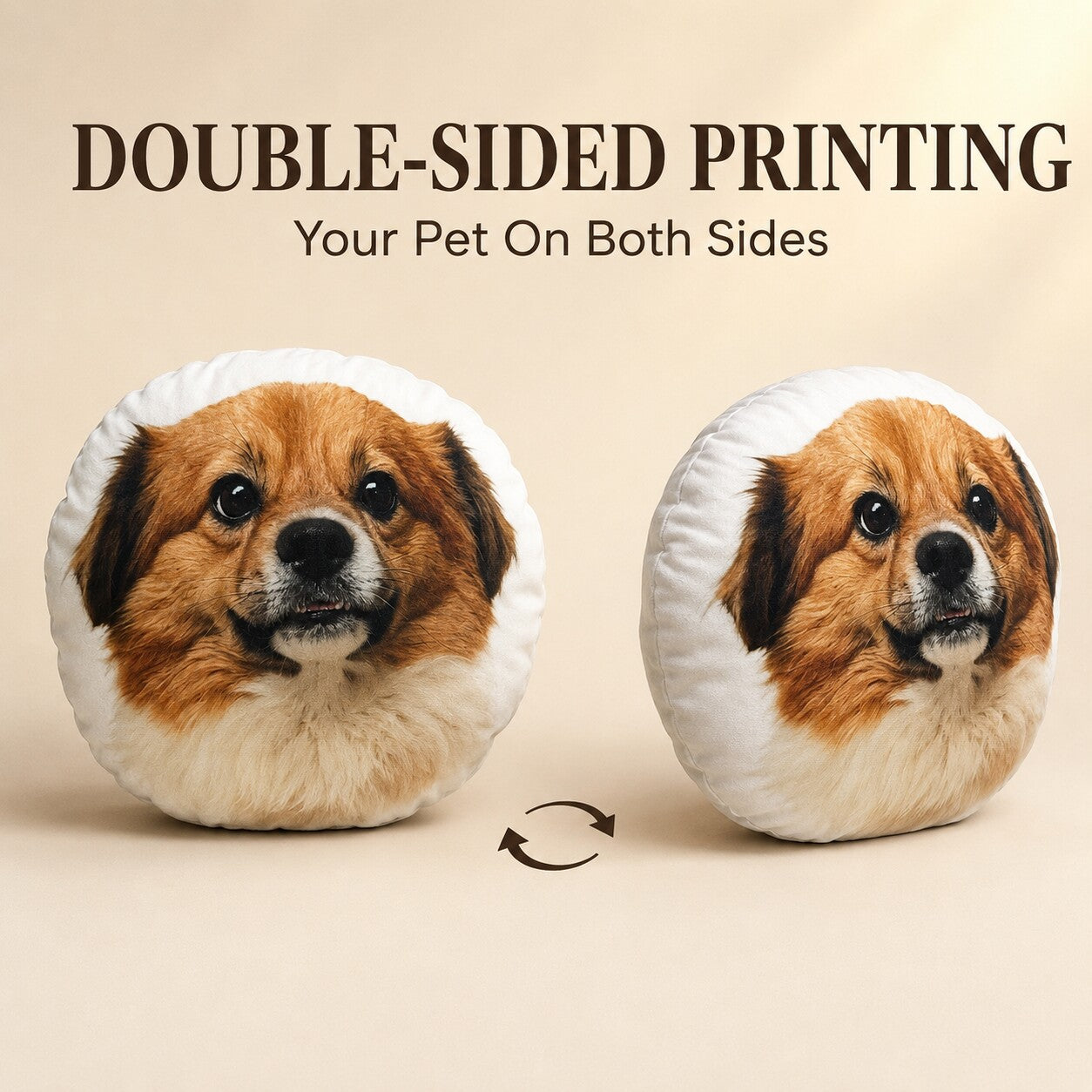 Custom Pet Face Pillow - alternate product view