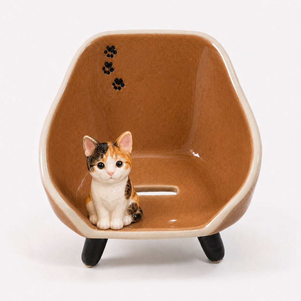 Personalized Ceramic Phone Stand with Custom Pet Figurine – product view 7