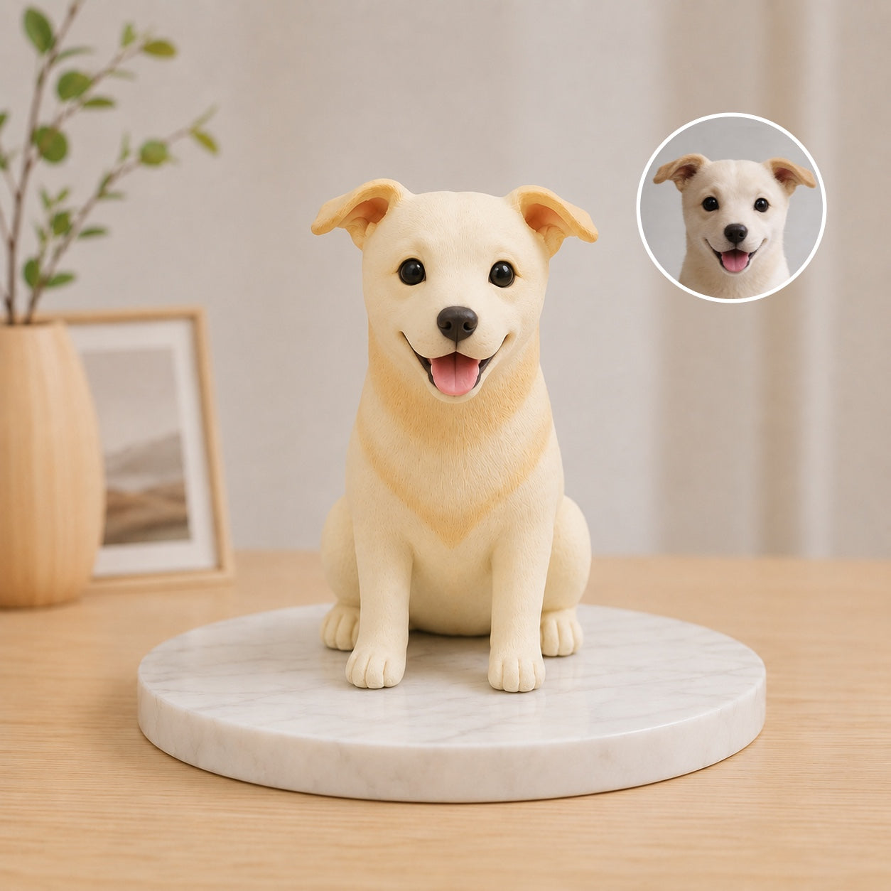 Custom Clay Pet Sculpture – Personalized 3D Pet Figurine