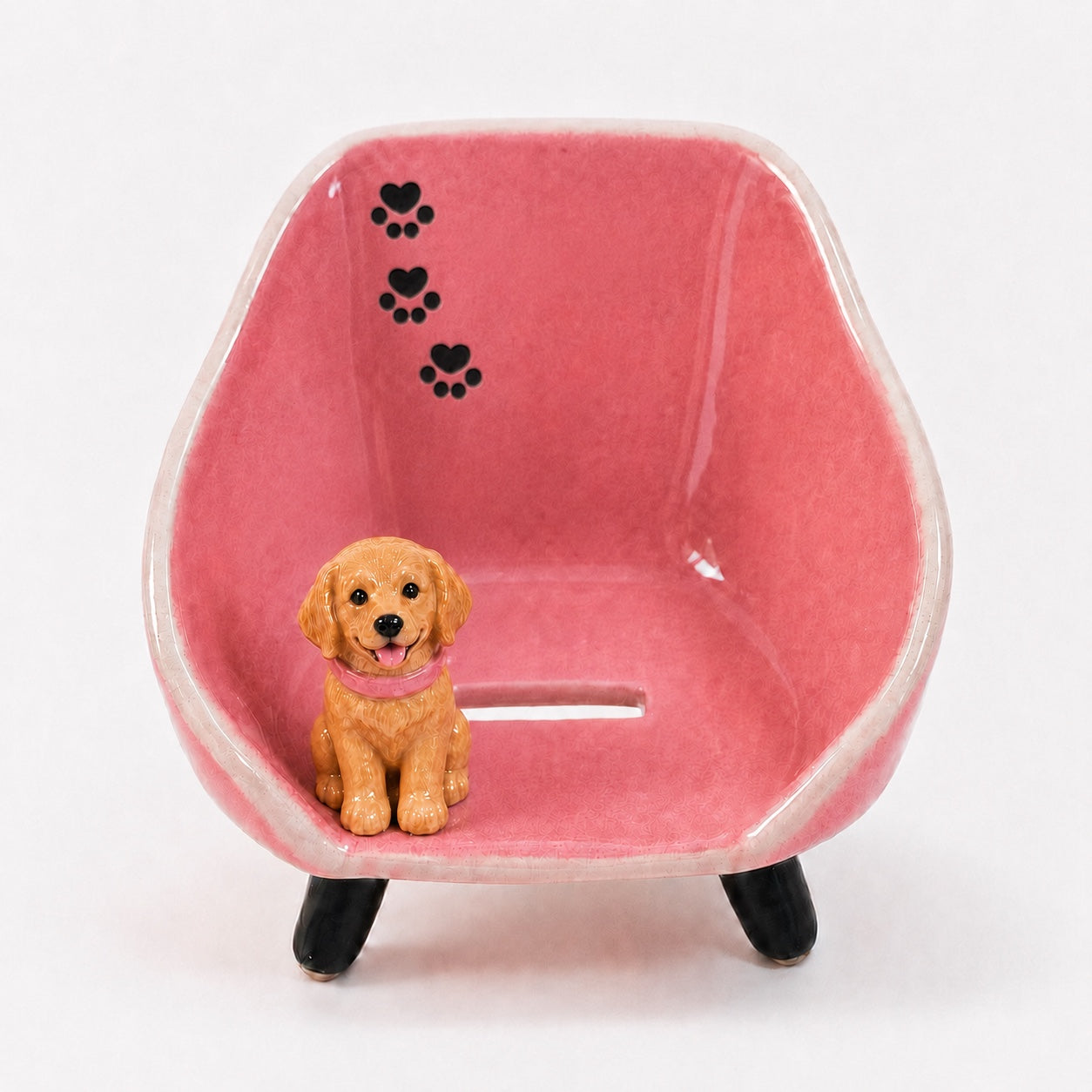 Personalized Ceramic Phone Stand with Custom Pet Figurine – product view 6
