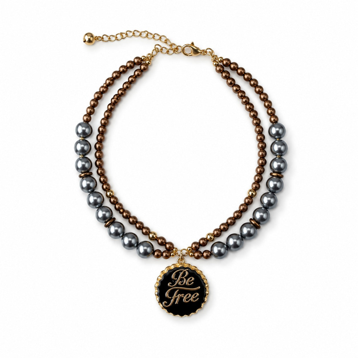 Decorative Faux Pearl Pet Necklace for Cats & Small Dogs – Adjustable Lightweight Pet Jewelry