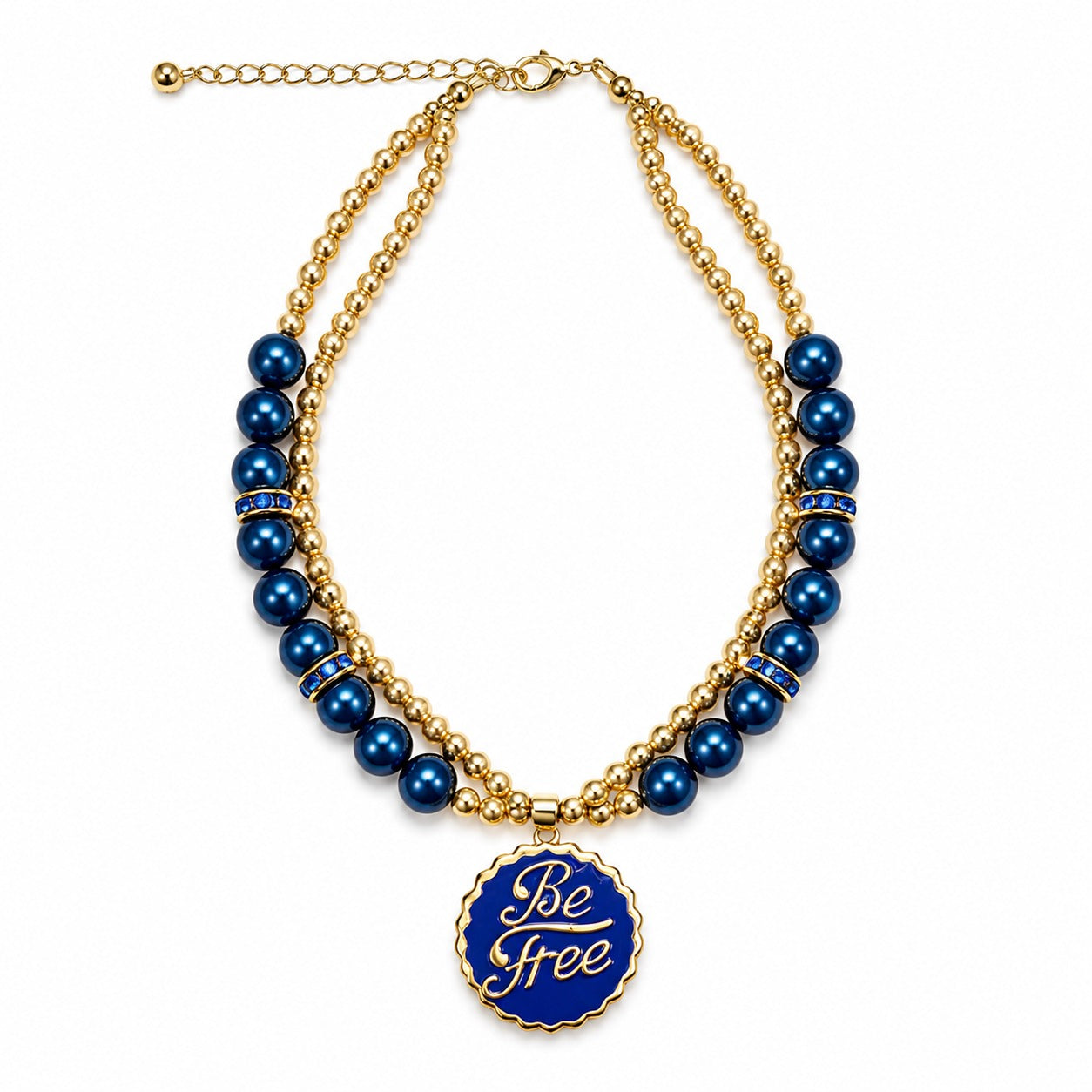 Decorative Faux Pearl Pet Necklace for Cats & Small Dogs – Adjustable Lightweight Pet Jewelry